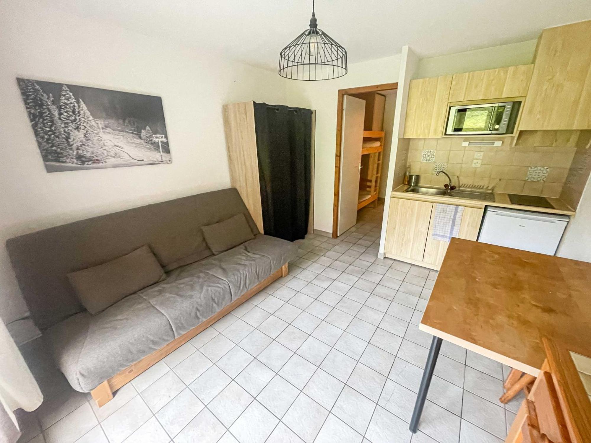 Joli Studio 4 Pers 30M Des Pistes Balcon Plein Sud Au Pieds Des Pistes B27- Draps Non Compris Сен-Жан-д'Ольп Экстерьер фото
