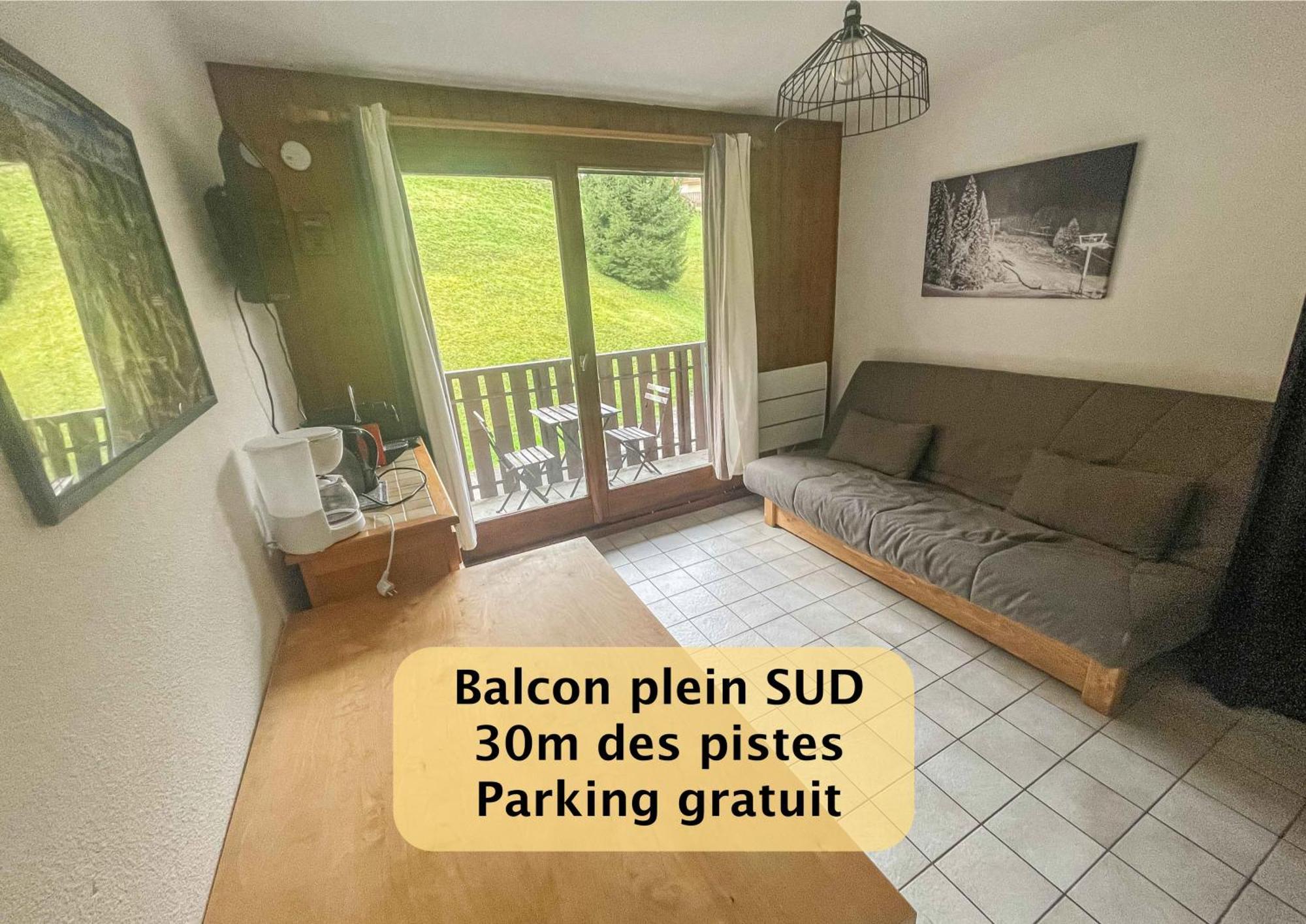 Joli Studio 4 Pers 30M Des Pistes Balcon Plein Sud Au Pieds Des Pistes B27- Draps Non Compris Сен-Жан-д'Ольп Экстерьер фото